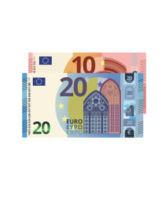 Verrechnungsscheck 30 EURO