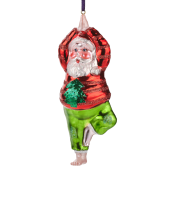 Hänger "Yoga Santa"